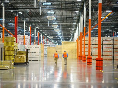 home depot warehouse distribution centers